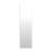  Silver Metal Staple Hill Room Wall Mirror, 16" x 1" x 59"-638627278