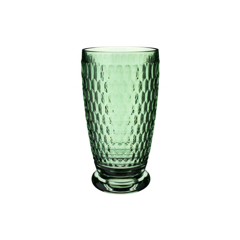 Villeroy & Boch Boston Crystal Drinking Glass, 13 oz., Green