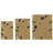 Aluminum Gallery Wall Frame Set Of 10, Including 2Pcs 8X10, 4Pcs 5X7, 4Pcs 4X6 Photo Frames For Wall Or Tabletop Display, Multiple Sizes Picture Frames Collage Wall Decor, Gold