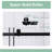 56-60 In. W × 60 In. H Frameless Single Sliding Shower Door With 1/4" Clear Tempered Glass In Matt Black |  Explosion Proof Film |  Stainless Steel Handle |  Square Tube Track-121432768