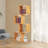4-Tier S-Shaped Creative Open Floor Standing Bookcase