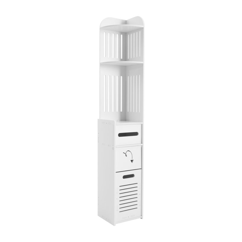 Plastic / Acrylic Freestanding Bathroom Cabinet