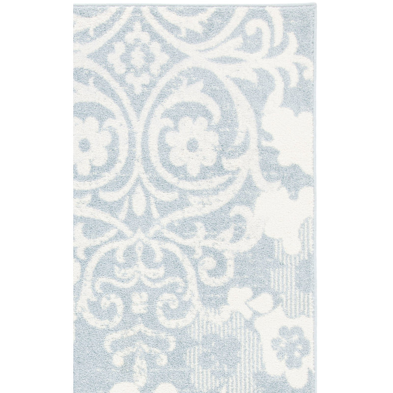 Adiza Performance Floral Rug, Rectangle 6' x 9'
