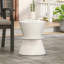 Table d'appoint d'extérieur en béton léger