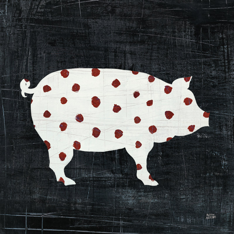 Modern Americana Farm I by Melissa Averinos - Wrapped Canvas Painting, 51cm H x 51cm W