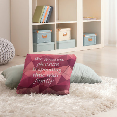 Reversible Throw Pillow