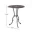 Ensemble bistro classique en aluminium coulé avec trou pour parasol Classic