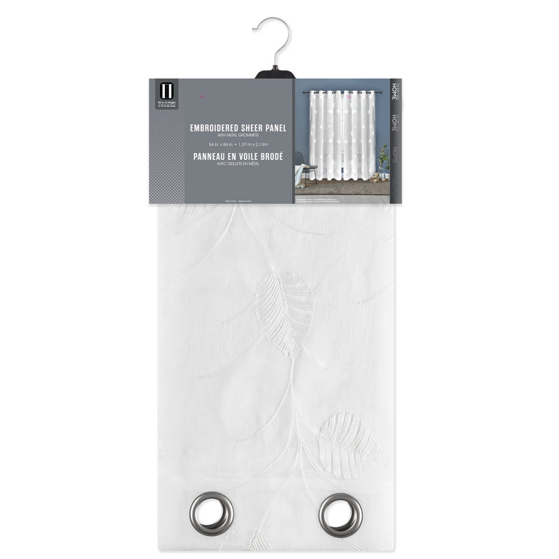Semi Sheer Curtain Single Panel
