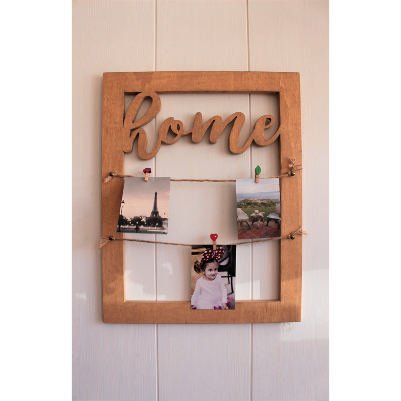 Brown Shadow Box Picture Frame
