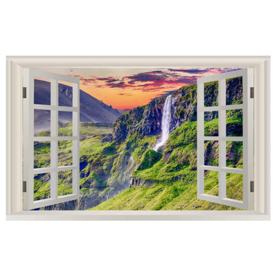 Adhésif décoratif cascade 3D