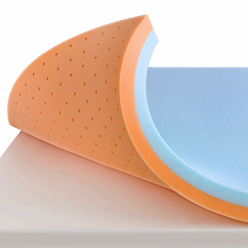 Surmatelas en mousse viscoélastique gélifiée 3 po, Lit double, 3"