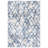Castiglione Abstract Ivory/Blue Area Rug-725992138