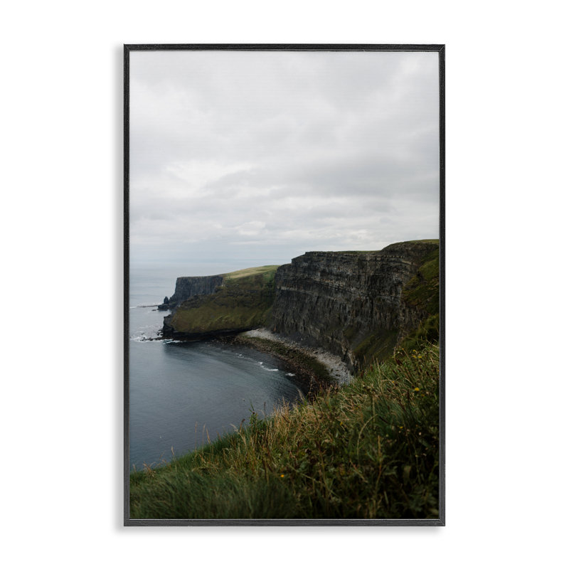 Giclée irlandaise encadrée par Ireland Cove, conception de Jade Sharp Photo, H 18 po x l 12 po, Giclée encadrée noir minuit
