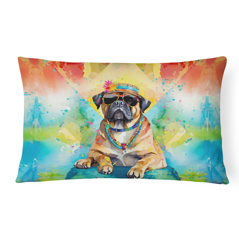  Coussin décoratif intérieur / extérieur en polyester Autre / Sans motif, 12 po x 16 po, Rectangulaire