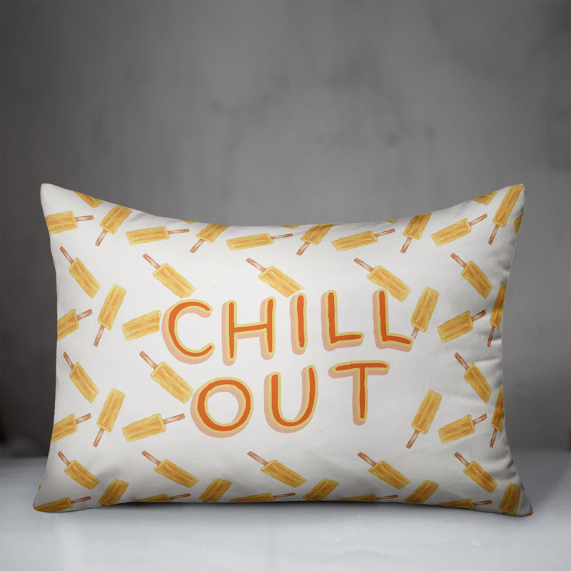 Chill Out Throw Pillow