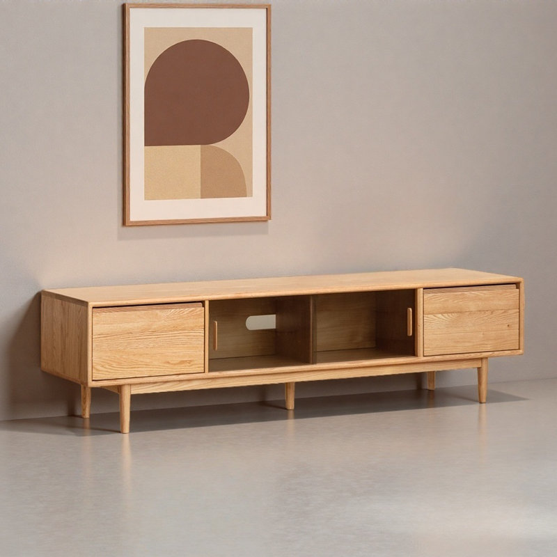 Simple Solid Wood TV Stand