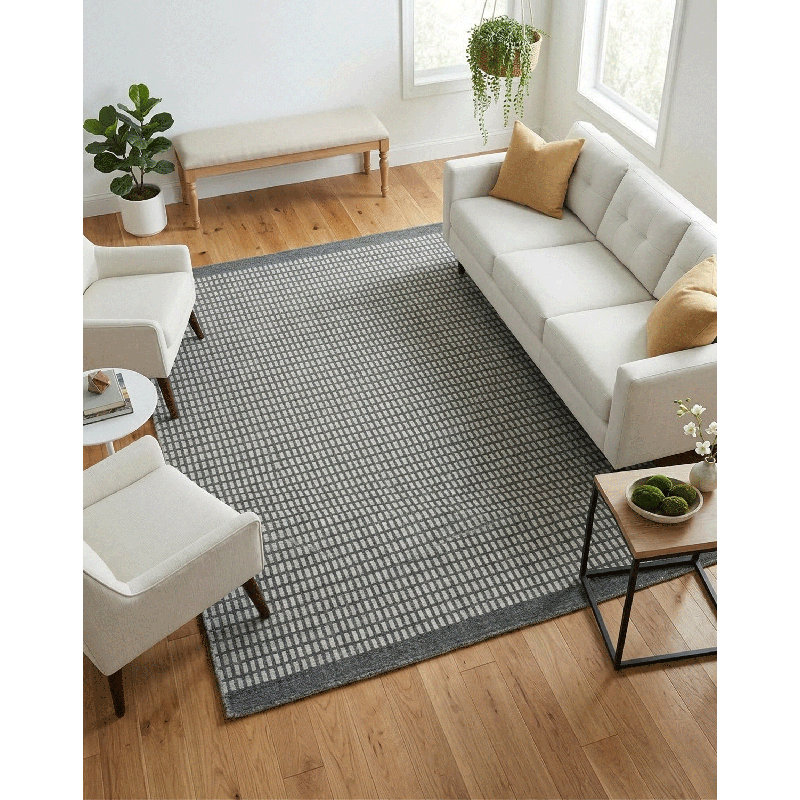 Tapis rectangulaire Meraki 02, Rectangle de 10 pi x 14 pi
