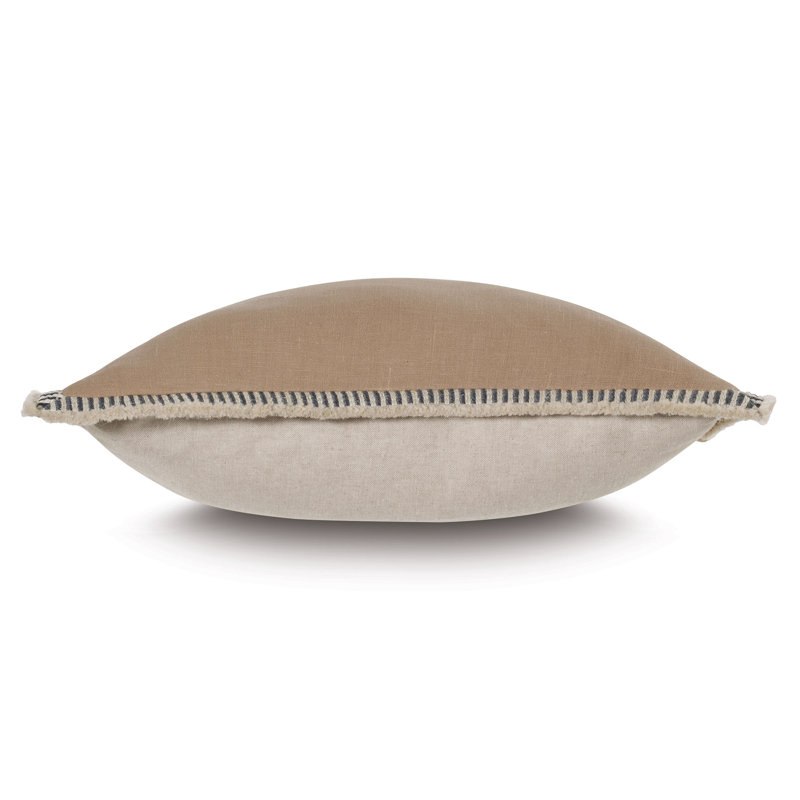 Midori Linen Square Pillow Cover & Insert