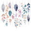 Couvre-lit suspendu à aquarelle-125235373
