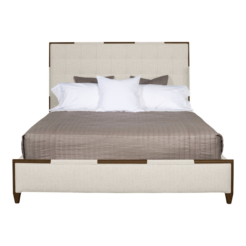 Thom Filicia Home Chatfield King Bed, Instant Parchment, Havana