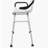 Sliding Tub Transfer Bench Shower Chair & Cut-Out Seat Reversible Backrest