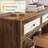 59-Inch Console Table With 3 Drawers
