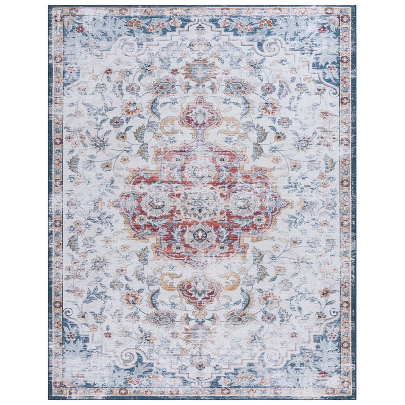 Tucson Performance Machine Washable Oriental Rug, Rectangle 8' x 10'