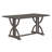 Modern Tillander Rectangular 6-Piece 59.8'' L x 35.8'' W Dining Set with Unique Legs Table and  4 Upholstered Chairs & 1 Bench,kitchen table set,dining table set,dining room set-697716281
