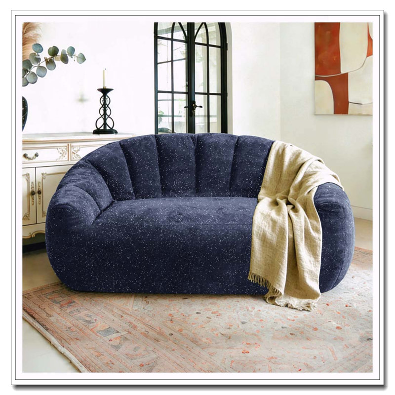 Canapé Bear Paw, fauteuil à billes Comfy, Bleu