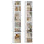 Ensemble de 2 bibliothèques étagères Brenya Mid-Century Modern-1274851728-1221909425