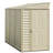 SideMate 4 ft. W x 8 ft. D Plastic Lean-To Storage Shed
