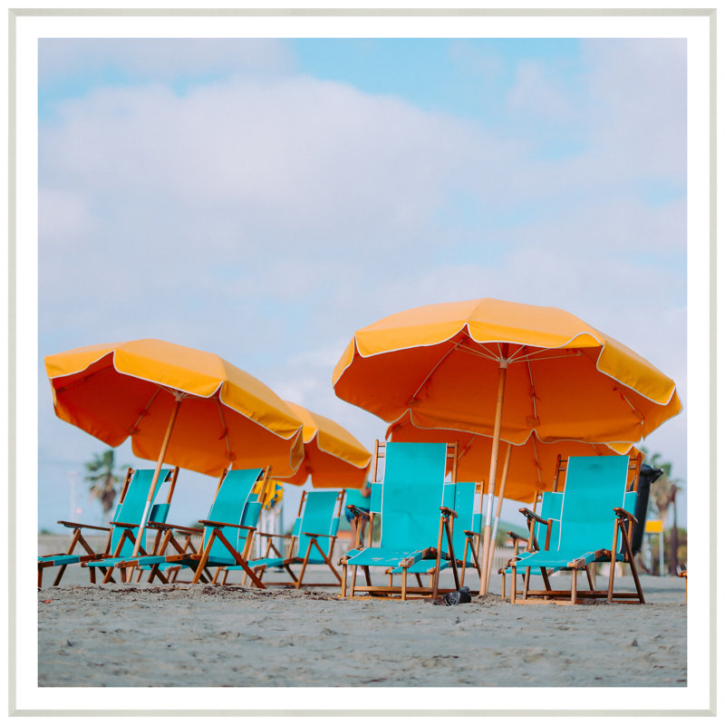 Yellow Umbrellas Giclee Print
