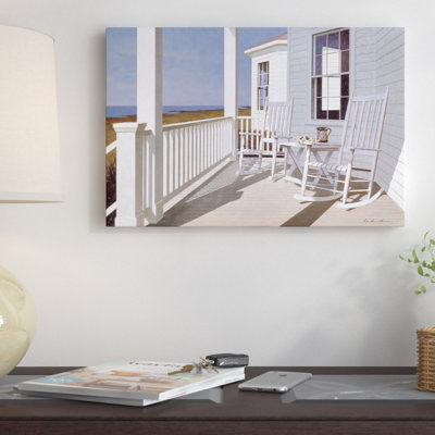 Porche i, reproduction de photo sur toile tendue