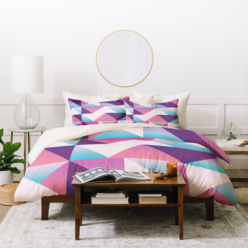 Ensemble de housse de couette 3 pièces Lara Kulpa, Housse de couette pour très grand lit et 2 très 