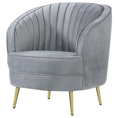 Upholstered Tufted Chair