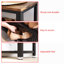Range-chaussures 6 paires en bois et métal-686146616