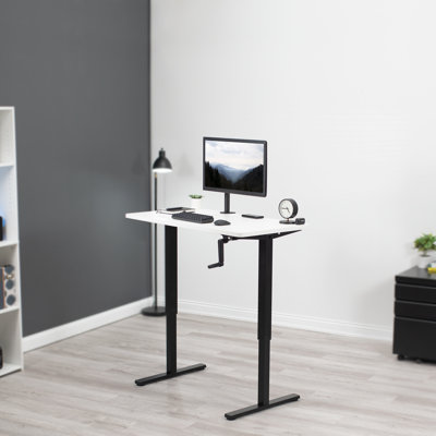 43in x 24in Manual Height Adjustable Desk -  Vivo, DESK-KIT-MB4W