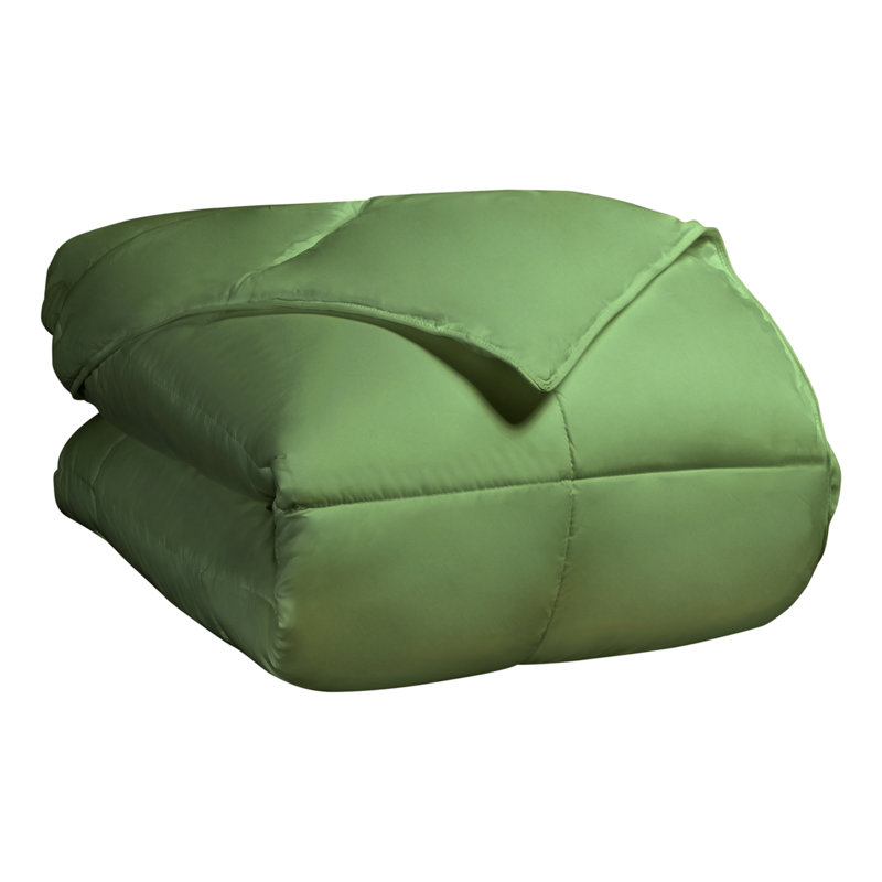 Terrace Green Twin XL Reversible Microfiber Comforter