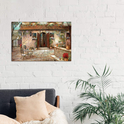 Villa Claretta - Wrapped Canvas Painting