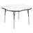 Clover Adjustable Height Dry-Erase Whiteboard Classroom Activity Table