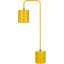 Lampe de table arquée jaune doré 25 po Demorest