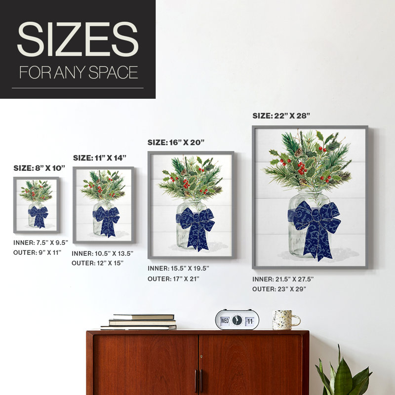 «Evergreen Chinoiserie», H 30 po x l 24 po, Gris