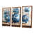 Toile avec cadre flottant brun
