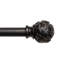 Jewett Exclusive Home Vine 1" Curtain Rod and Coordinating Finial Set, Adjustable-1193366091-1193366089