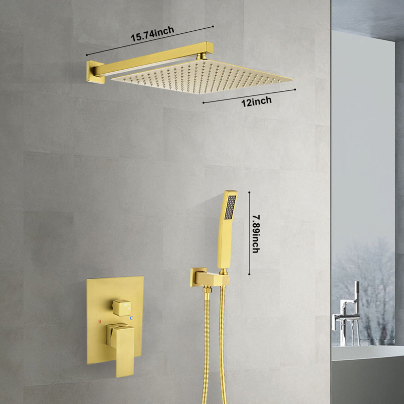 Volume Control Accent, Brushed Gold