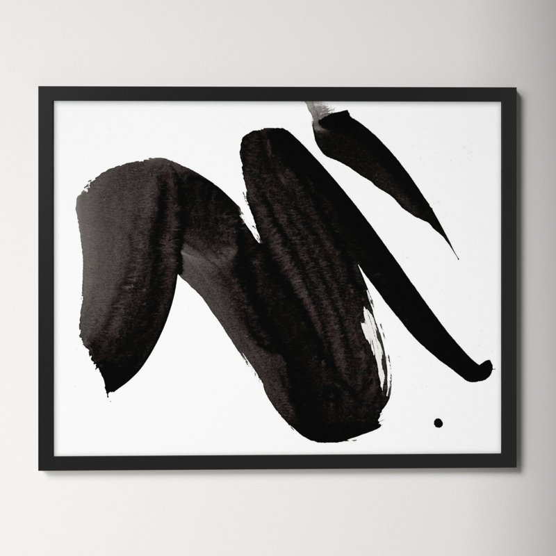 Dancers 2 by Jacques Pilon, Black Framed, 40" H x 50" W x 1.25" D