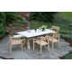 Fleur 74'' Rectangular 7 - Person Outdoor Dining Set