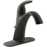 Alteo Single Hole Bathroom Faucet with Drain Assembly