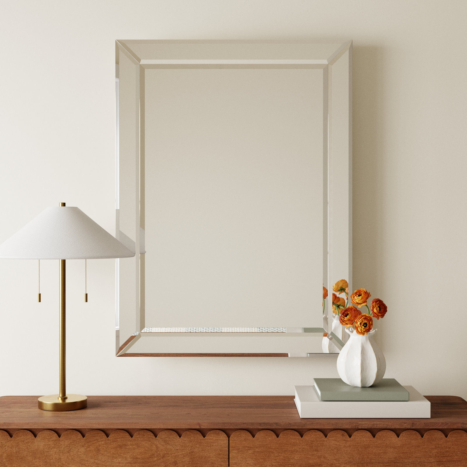 Catima Wall Mirror, 39.5" x 29.5", Set of 1