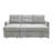 Kylie Upholstered L-Shaped Sectional Left Hand Facing-689600214